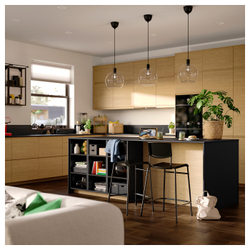 IKEA UTRUSTA  (ИКЕА УТРУСТА)  -  Полка кухонная - чёрно-серая 40x60 см