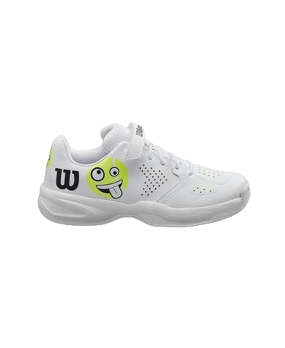 детские Кроссовки теннисные Wilson Kaos Emo K - белый