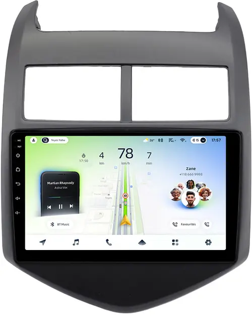 Магнитола для Chevrolet Aveo 2 2012-2015 - Teyes CC4L монитор 9" IPS, Android 14, Быстрая, Snapdragon 662, CarPlay, 4G SIM-слот