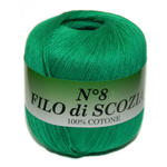 Пряжа Filo Di Scozia №8 50г, 340м, 100%мерсеризованный хлопок (цена за 1 шт)