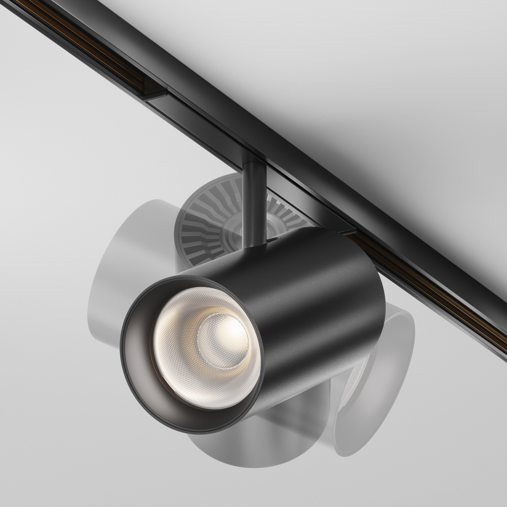 Трековый светодиодный светильник Maytoni Exility X Focus Led TR243-18W4K-B
