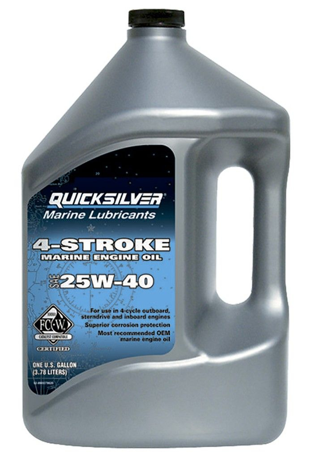 Минеральное масло QUICKSILVER 25W40, 4 л. (10263336)