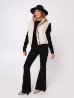 Брюки-клеш Вискоза, черные