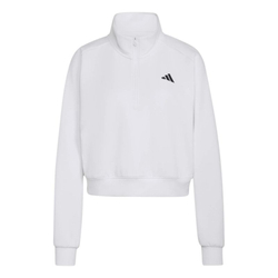 Женская теннисная кофта Adidas Cover Up Half Zip - white