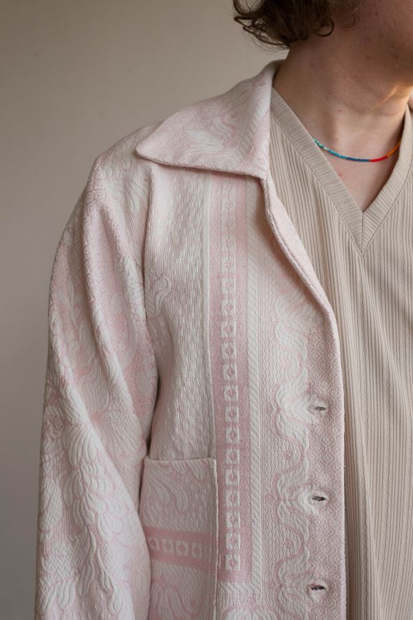 Рубашка Delicate Pink Overshirt - фото 11