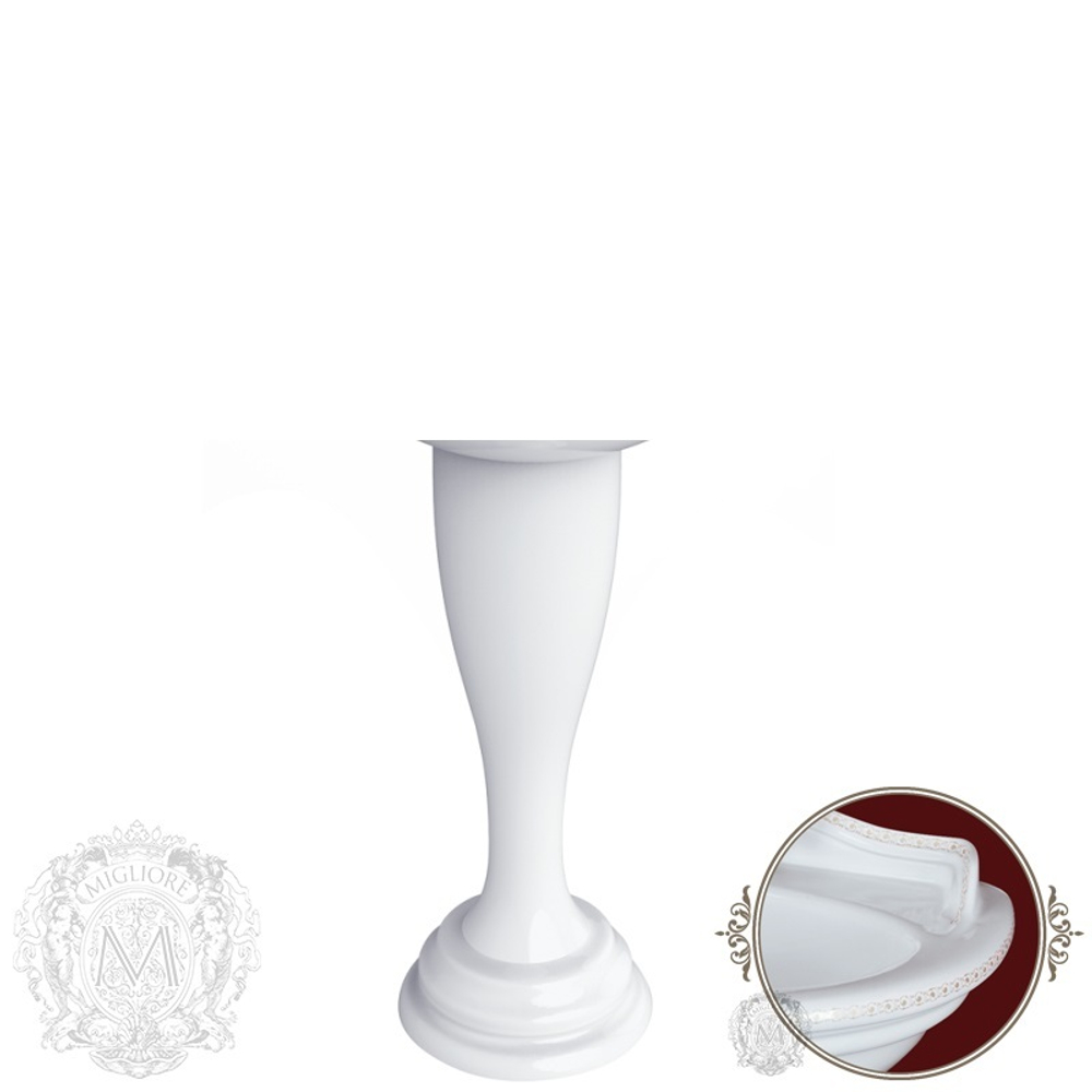 Пьедестал для раковины Migliore Milady ML.MLD-25.717.D3.BR тонкий, декор бронза