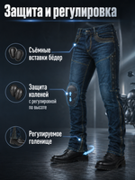 ДЖИНСЫ MAXLERJEAN MJ-002 BLUE 30