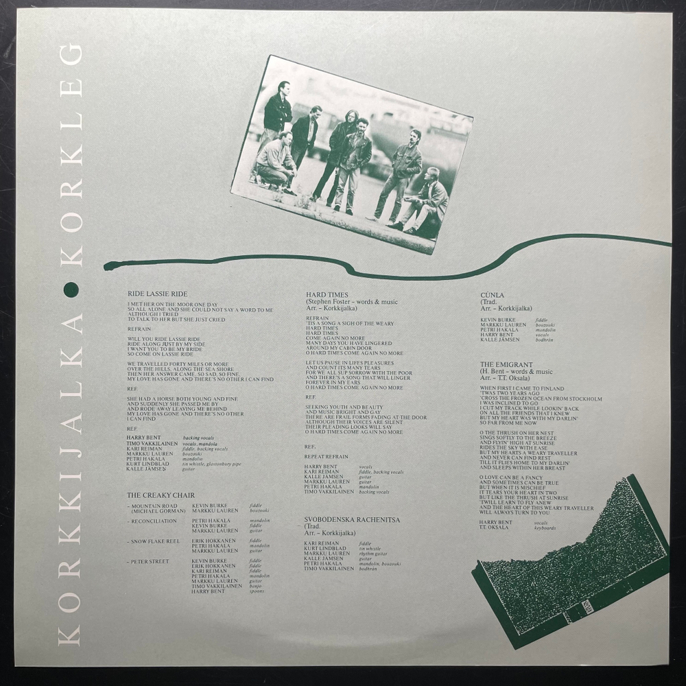 Korkkijalka ‎– Korkleg (Финляндия 1987г.)
