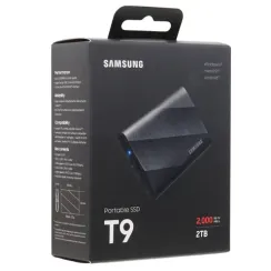 Внешний SSD Samsung T9 2ТБ, Type-C, black