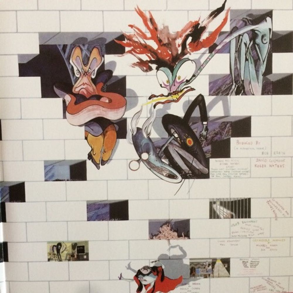 Pink Floyd. The Wall (180 Gram Black Vinyl, Gatefold, 2 LP) Пинк Флойд. Стена