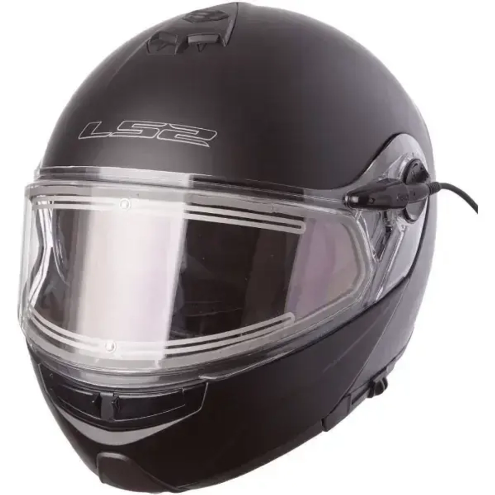 Шлем LS2 FF325 STROBE ELECTRICSNOW SOLID