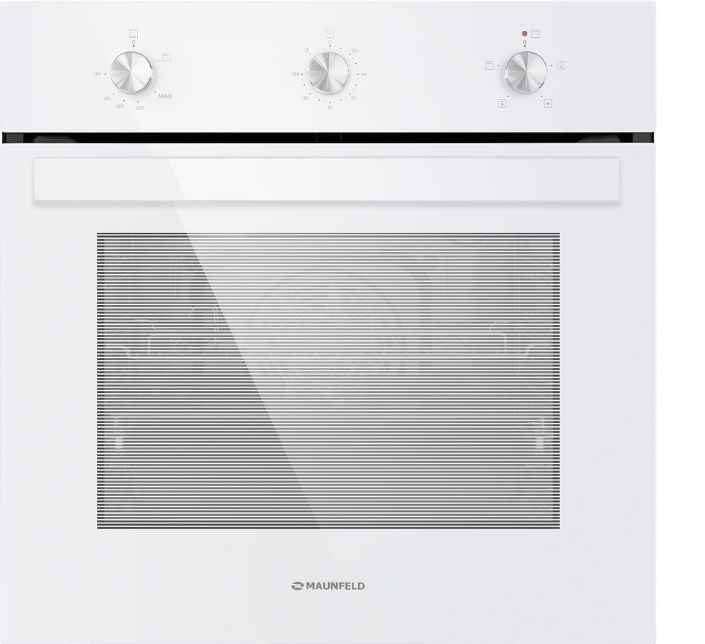 Шкаф духовой газовый MAUNFELD EOGC604W (с электрическим грилем) фото 