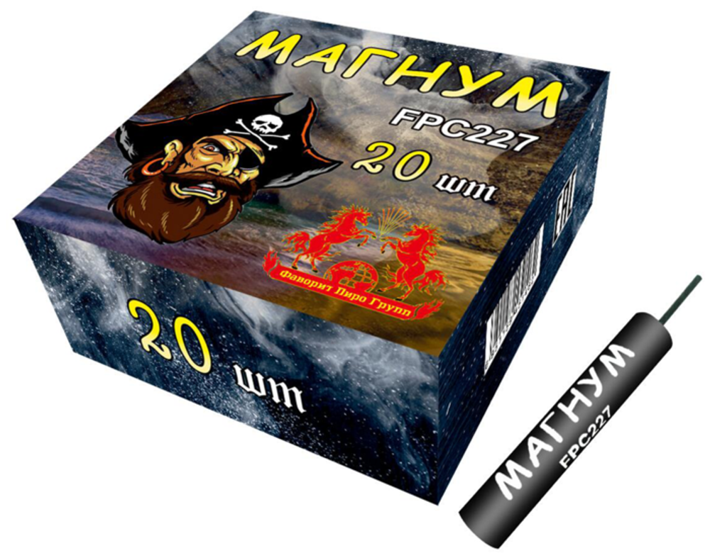 FPC227 Петарды "Магнум" (1 грамм) (1 упаковка / 20 штук)