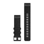 Ремешок сменный Quickfit black Nylone band, 22mm, 010-12863-07