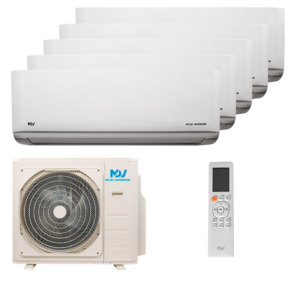 Мультисплит система на 5 комнат MDV MDSAL-09HRFN8 x 5 / MD5O-42HFN8