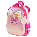 Ранец BRAUBERG SHINY, 2 отделения, "Honey bunny", 36х28х14 см, 270695
