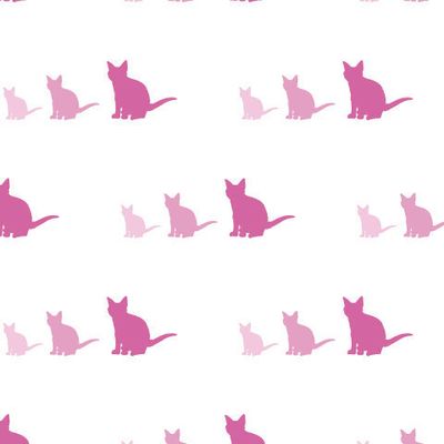 розовые коты