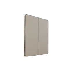 Переключатель перекрестный двухклавишный Systeme Electric Infinity Песчаный берег FSE000573