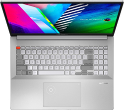 Ноутбук 16" ASUS VivoBook Pro 16X N7600PC-L2021T Core i7 11370H/8Gb/512Gb SSD/NV RTX3050 4Gb/16" WQUXGA/Win10 Серебристый (90NB0UI3-M02280)