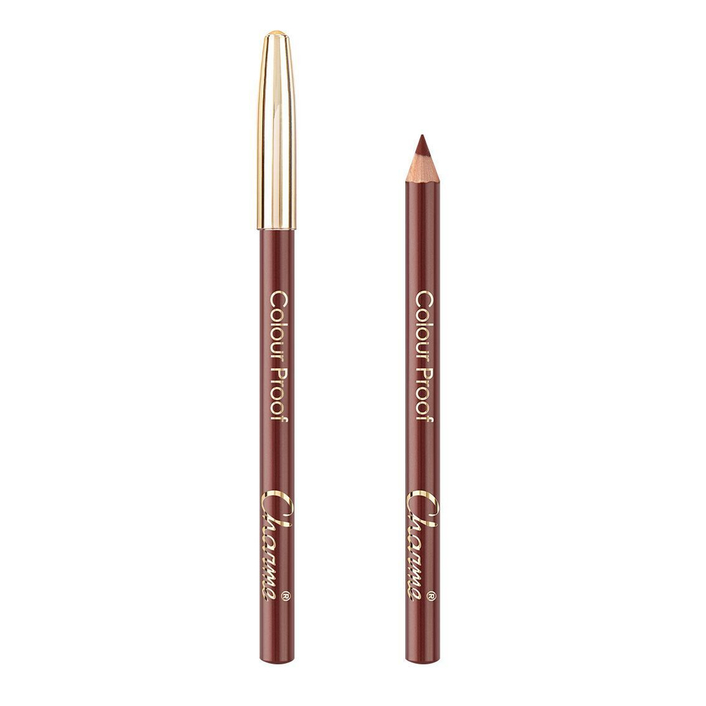 Charme Карандаш для губ серии «Color Proof» тон-406 (Темно-бордовый)