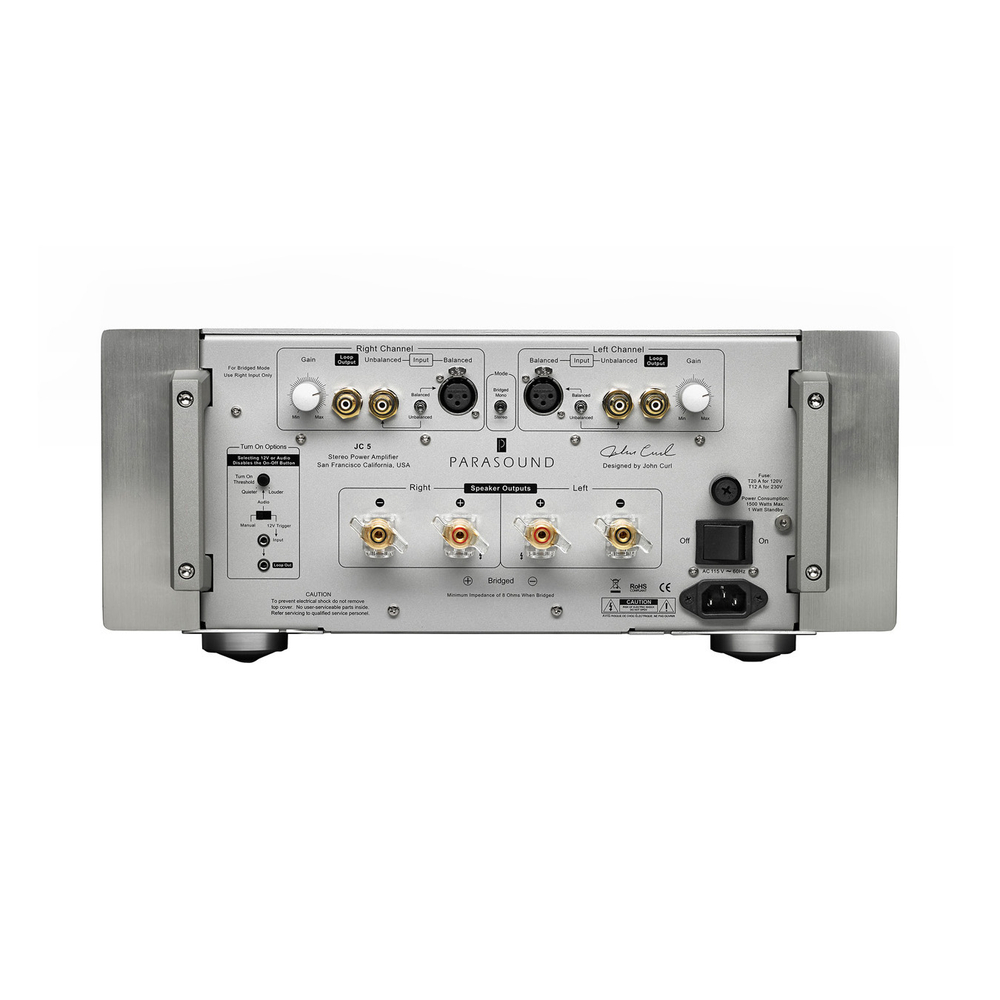 Parasound JC5, усилитель мощности