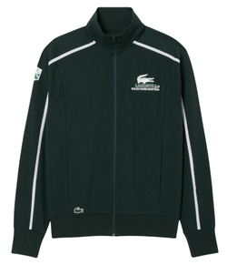 Мужская теннисная кофта Lacoste Rolex Paris Masters Edition Мячboy - forest green