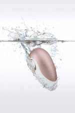 Вакуумный массажер для клитора Satisfyer Deluxe (Цвет: бронзовый)