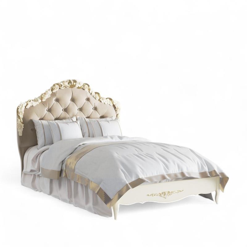 Кровать с мягким изголовьем 120*200 R412