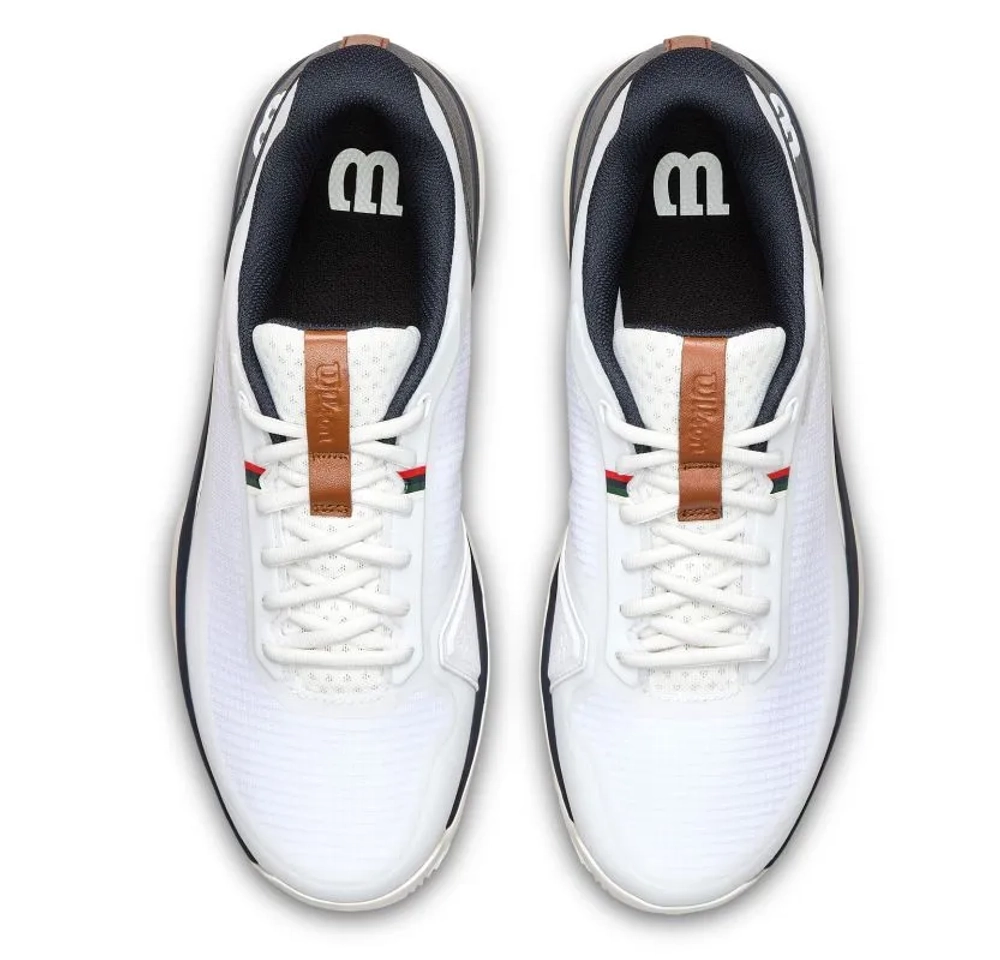 Теннисные кроссовки Wilson Rush Lite 5 Clay - white/navy blazer/tofu