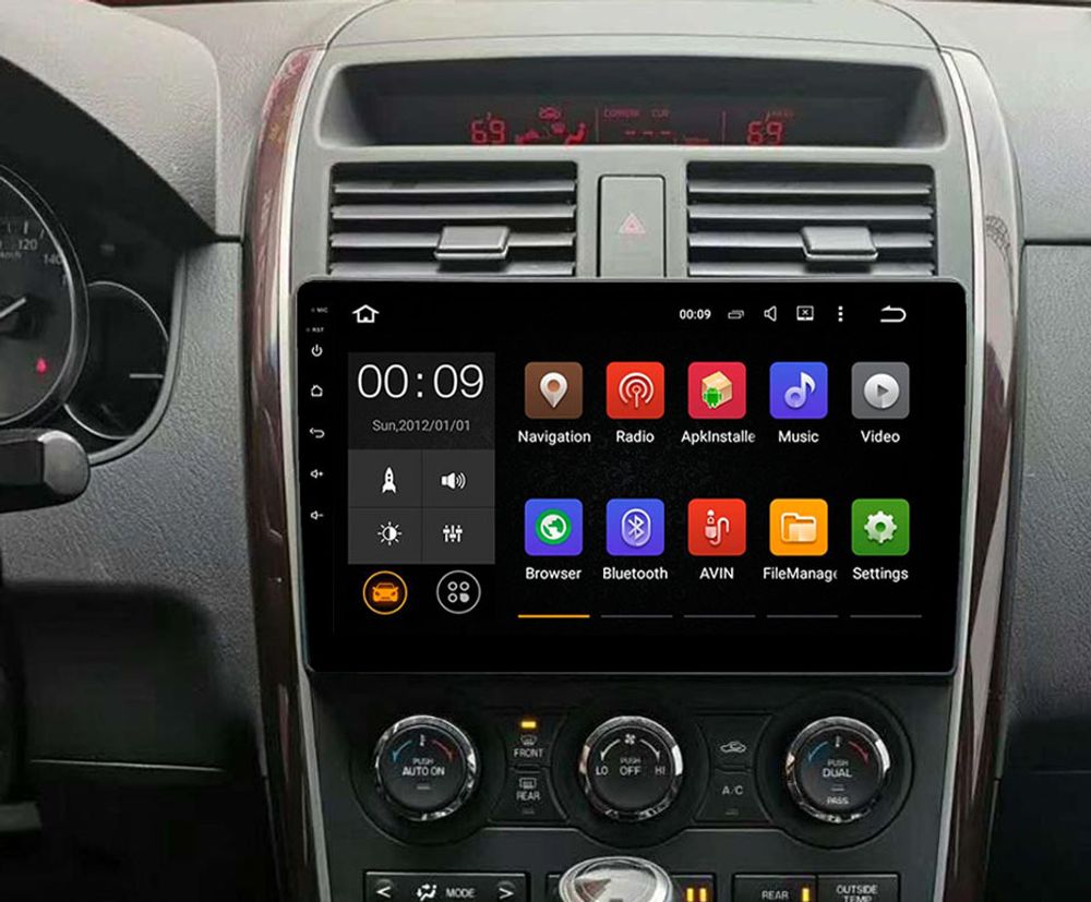 Магнитола для Mazda CX-9 2007-2015 - Airok RX-2406 Android 13, Быстрая, SIM-слот