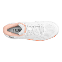 Женские теннисные кроссовки Wilson Rush Pro ACE All Court Shoe Women - White, Orange