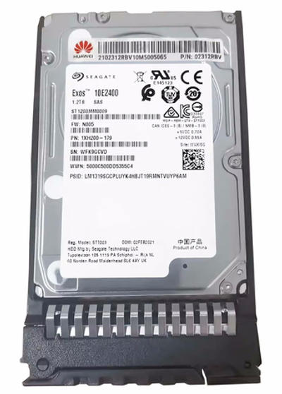 Жесткий диск Huawei 1.2TB SAS 10K 12Gbit 1288H V5/ СН242 V3/ 2288H V5/ 2288 V3 02312RCU