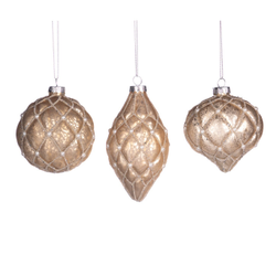 nan GLSS PEARL BALL GLD Стеклянный Goodwill Золотой