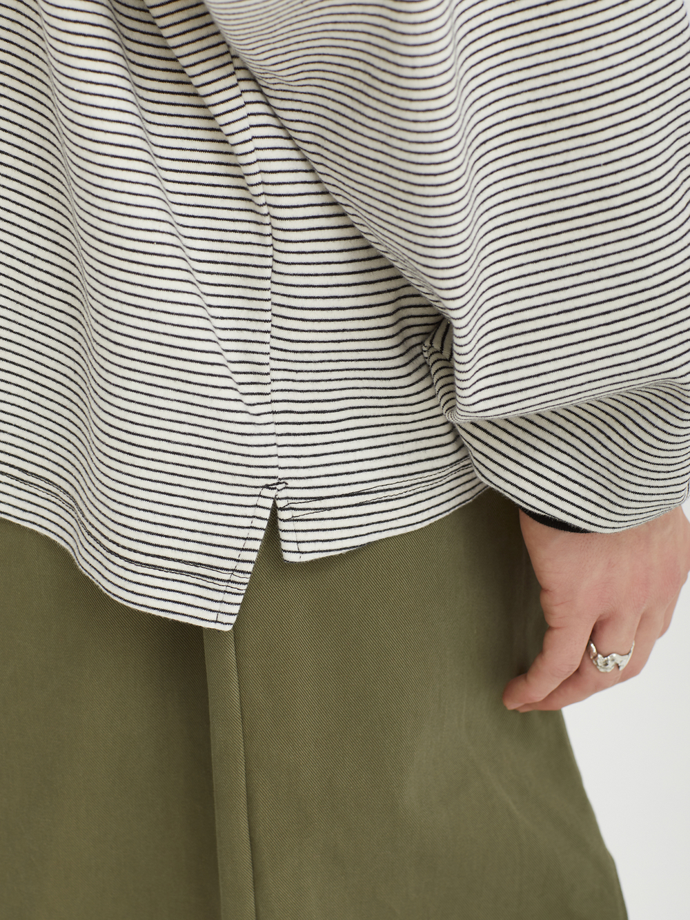Мужской Лонгслив Mixed Stripe