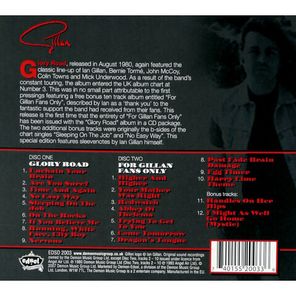 Gillan / Glory Road (2CD)