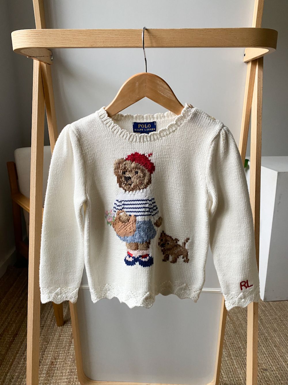 Хлопковый свитер Ralph Lauren, 98