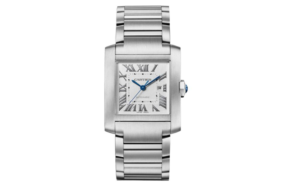 CARTIER TANK DE Automatic Mechanical Movement 30m Water Resistance Men"s Watches Watch 30.5mm 30.5mm Silver Dial