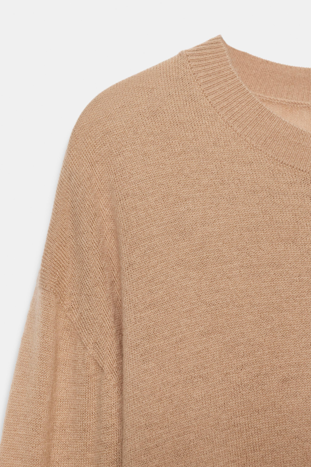 СВИТЕР ИЗ 100% УЛЬТРАМЯГКОЙ ШЕРСТИ — ZARA