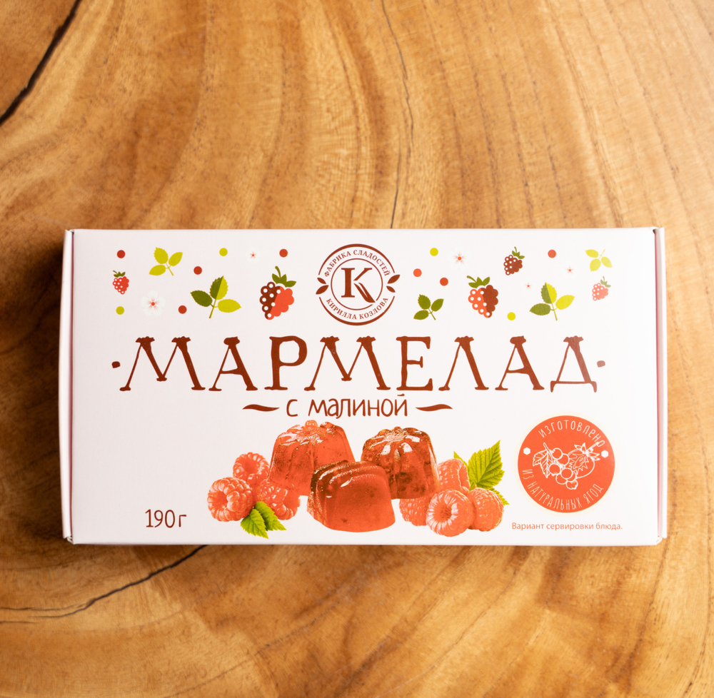 Мармелад с малиной 190 г