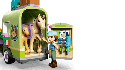 Конструктор LEGO Friends 42695 Horse & Baby Foal Trailer