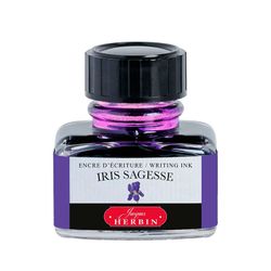 Чернила в банке Herbin 30 мл Iris Sagesse фиолетово-синие (13075T)