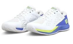 Теннисные кроссовки Wilson Rush Pro Ace - white/blue/yellow