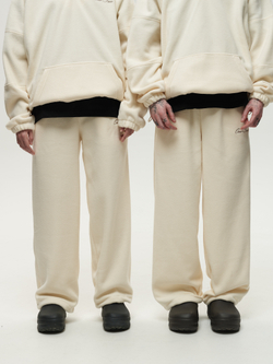 Drawstring Sweatpants Cream
