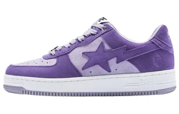 A Bathing Ape A Bathing Ape Bathing Ape A Bathing Ape Sta Suede Purple 2022