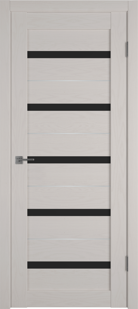 Дверь Atum Al 7 / Fleet Soft / Black Gloss SM / Владимирские двери