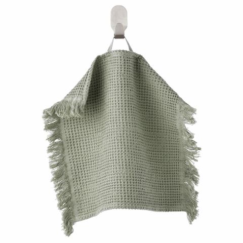 Полотенце IKEA VALLASAN (ВАЛЛАСОН), Хаки, 30х30 см