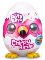 Мягкая игрушка сюрприз яйцо Зуру Pets Alive Птичка