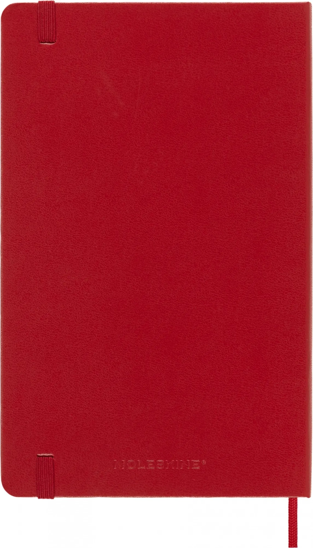 Ежедневник Moleskine Classic (DHF212DC3) 13х21см твердая обложка красный