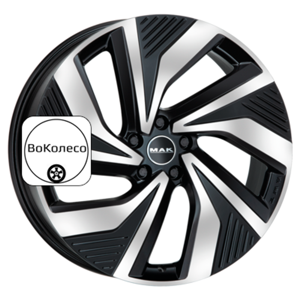 8,5x21/5x112 ET40 D57,1 Electra Black mirror MAK