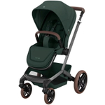 Детская коляска Maxi-Cosi Fame 3 в 1 с автокреслом CabrioFix Essential green Twillic Green/зеленый